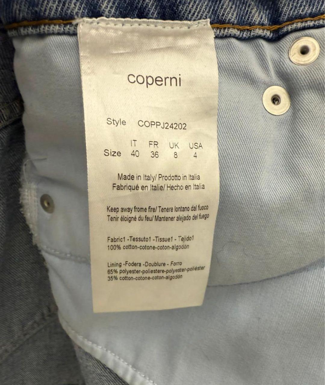 COPERNI Синяя деним юбка мини, фото 5