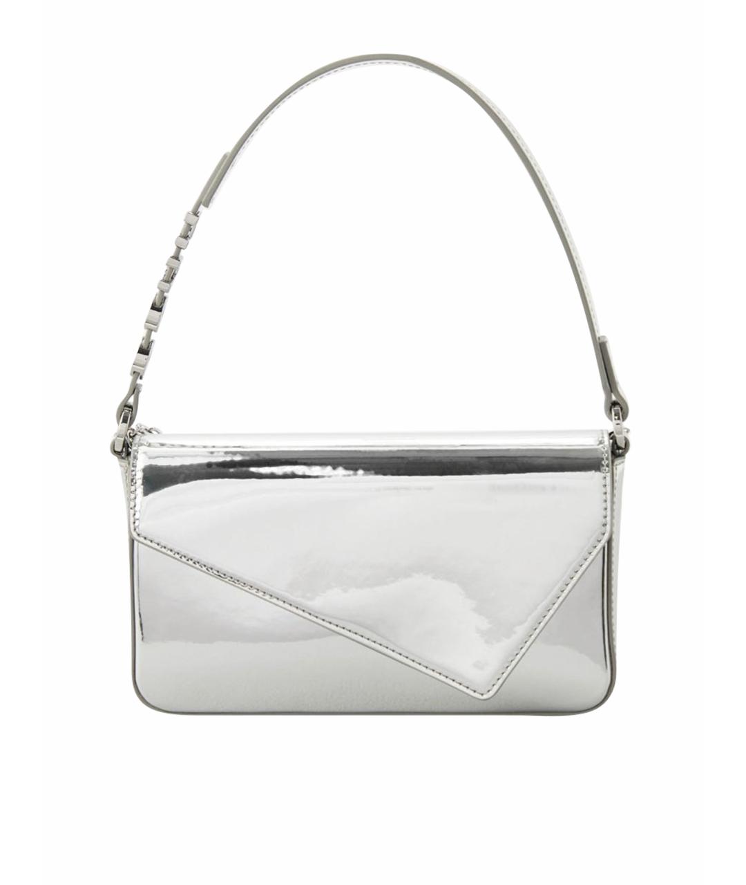 HUGO Серебряная сумка через плечо из искусственной кожи, фото 1