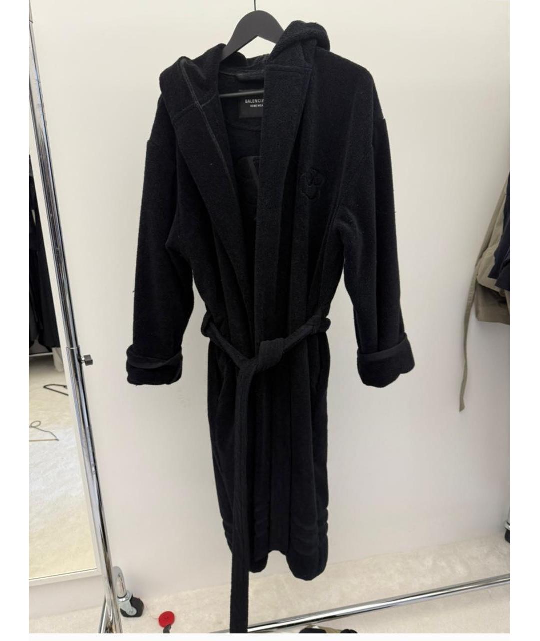 BALENCIAGA Черное пальто, фото 5