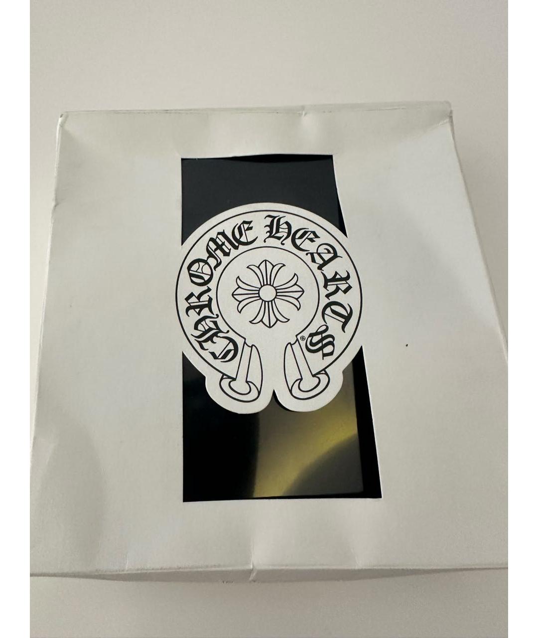 CHROME HEARTS Черные хлопко-эластановые леггинсы и велосипедки, фото 5