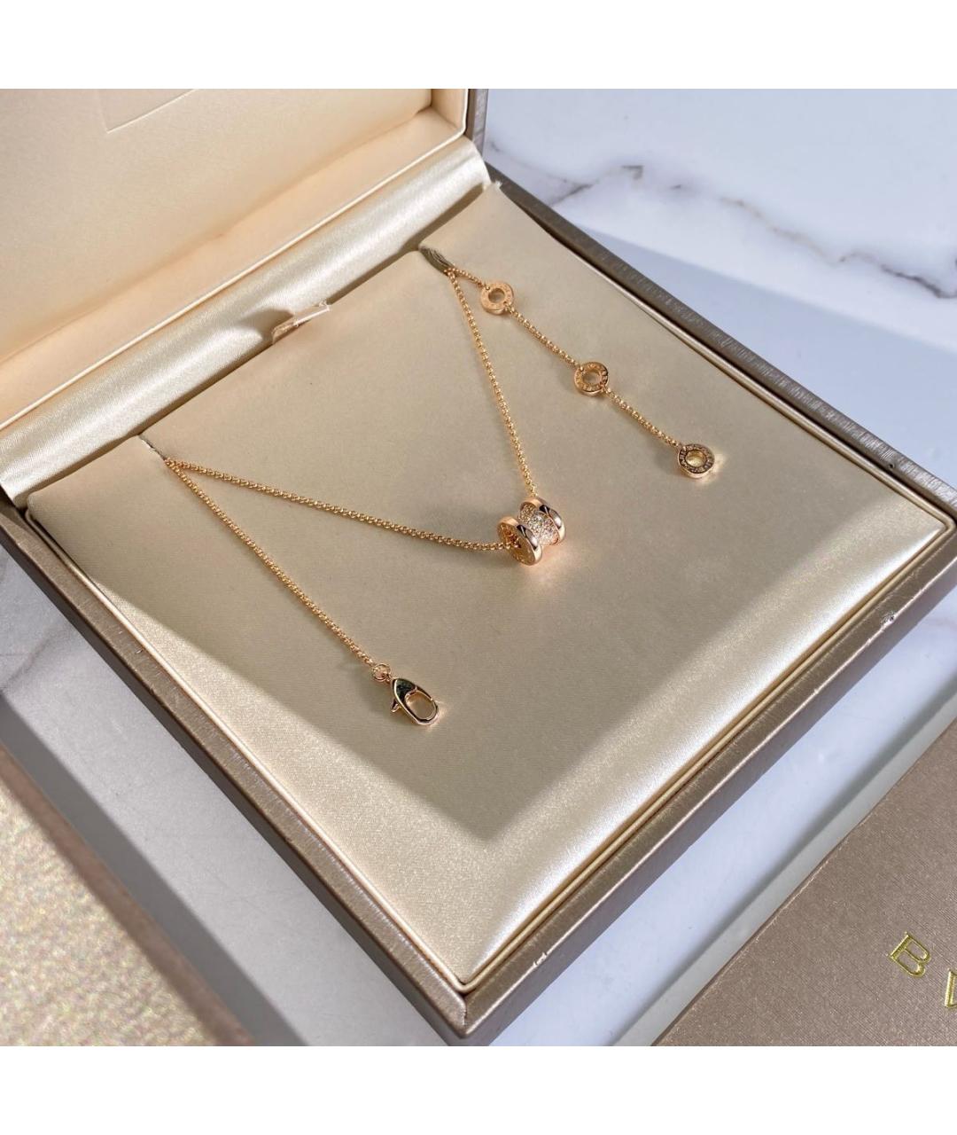 BVLGARI Розовый кулон из розового золота, фото 2
