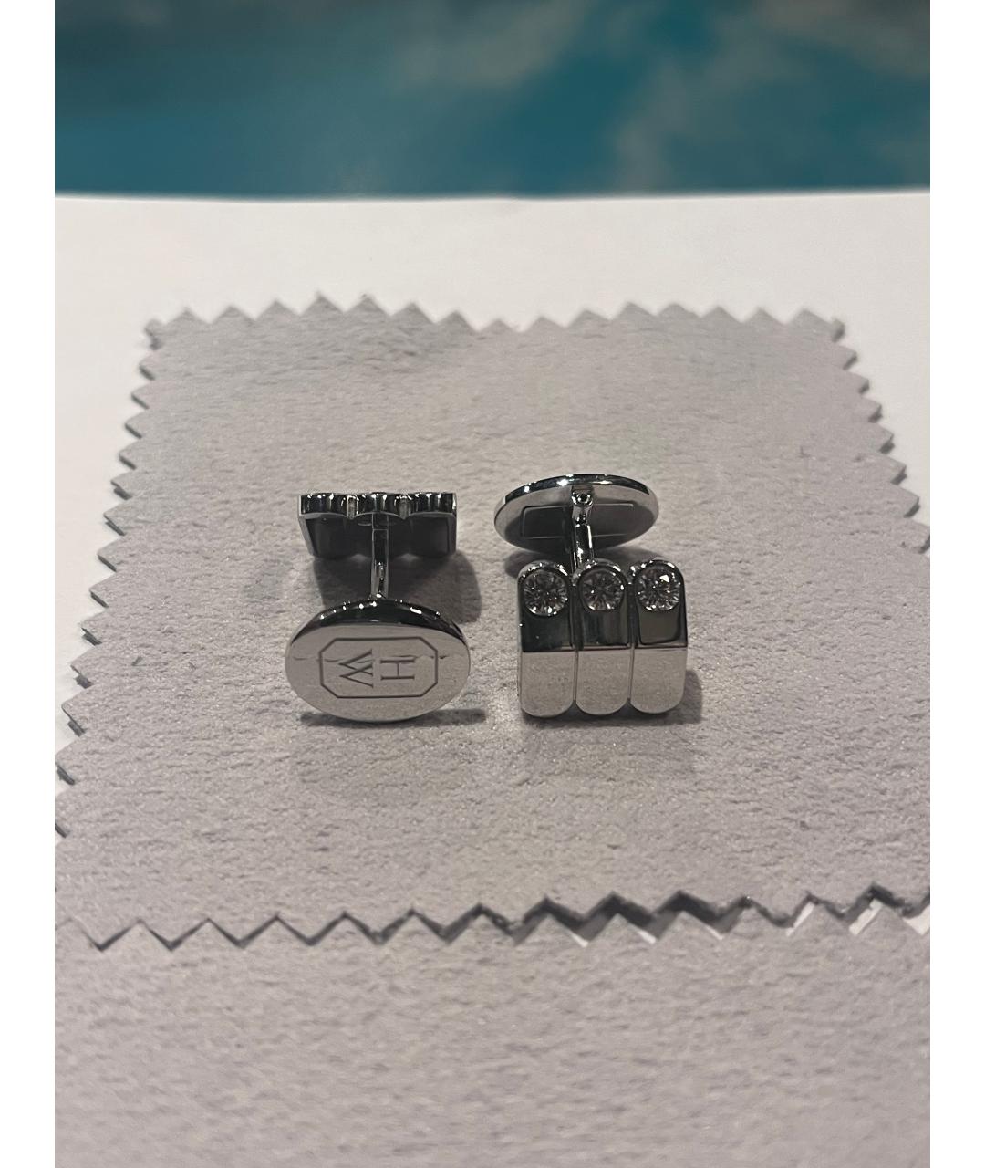 Harry Winston Серебряные запонки из белого золота, фото 6