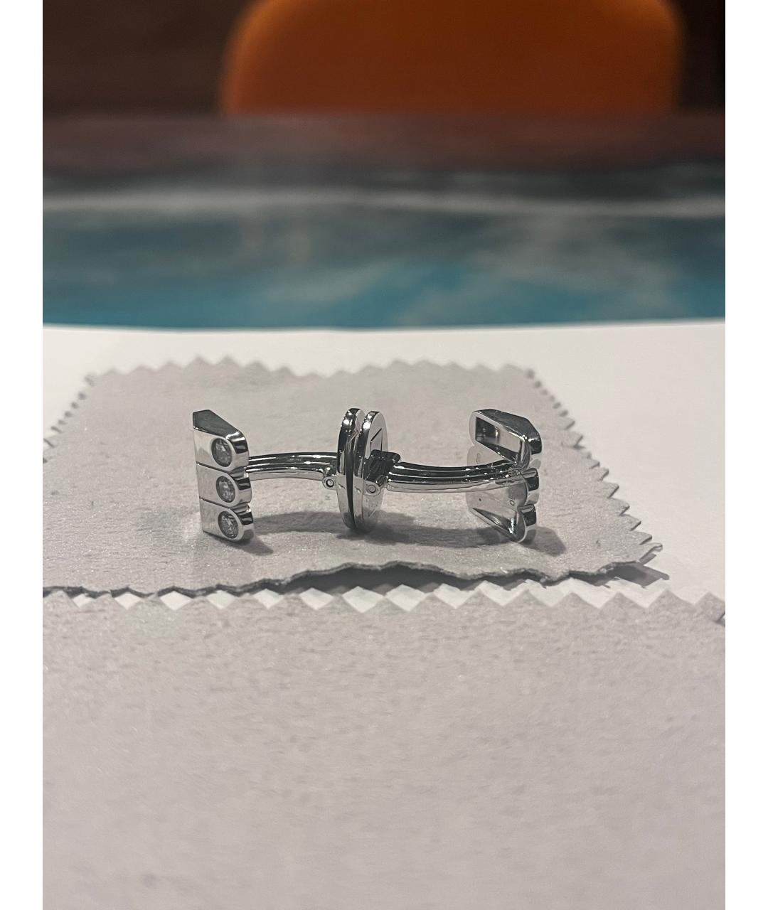 Harry Winston Серебряные запонки из белого золота, фото 3