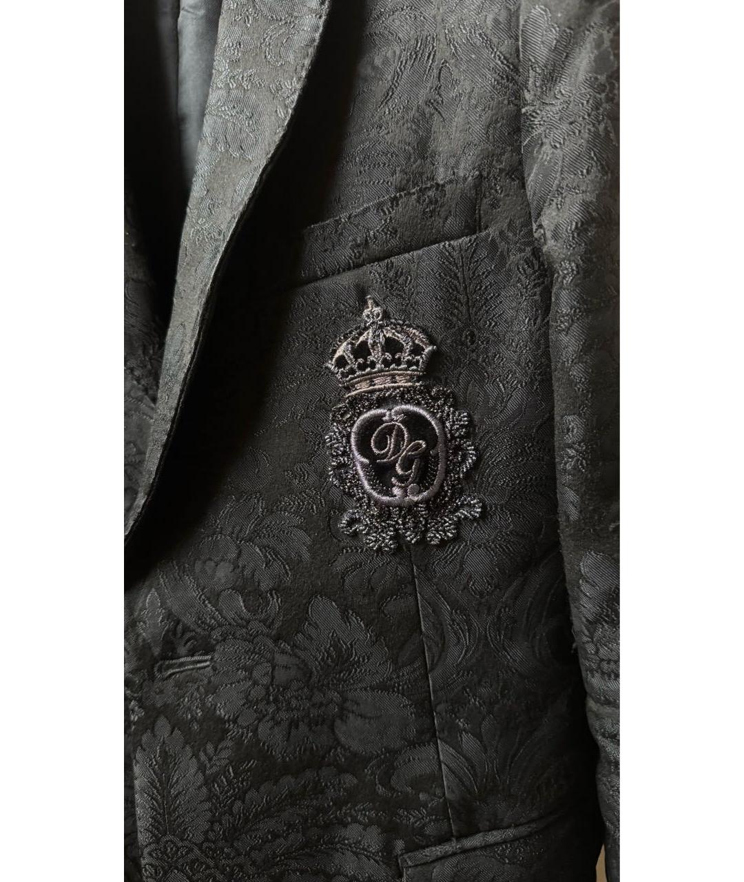 DOLCE&GABBANA Черный полиэстеровый жакет / жилет, фото 3