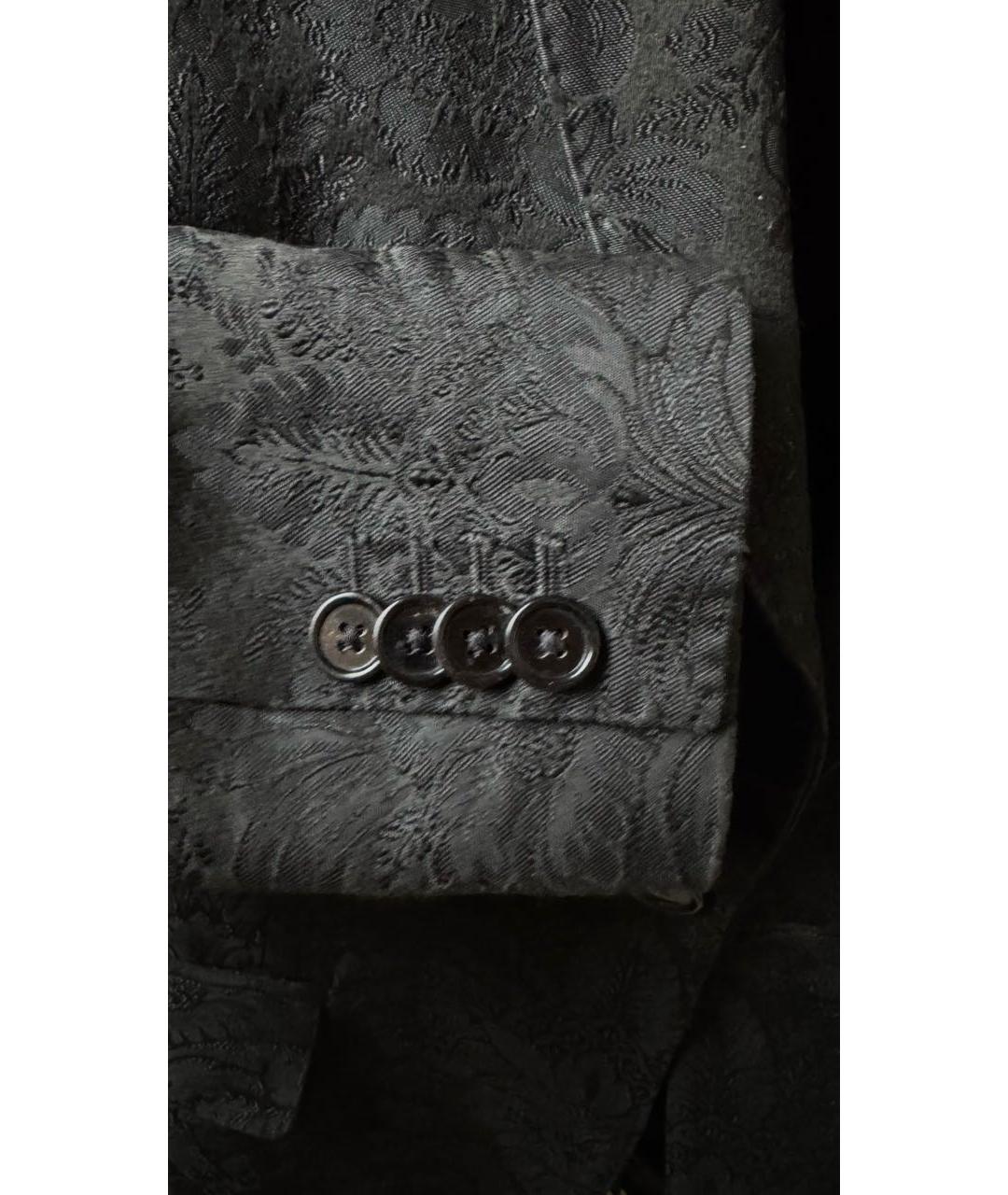 DOLCE&GABBANA Черный полиэстеровый жакет / жилет, фото 4