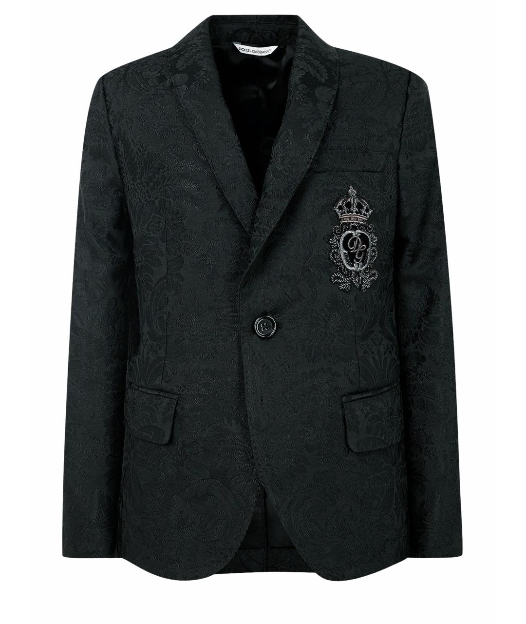 DOLCE&GABBANA Черный полиэстеровый жакет / жилет, фото 1
