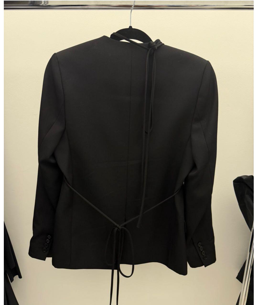 BOTTER Черный шерстяной жакет/пиджак, фото 6