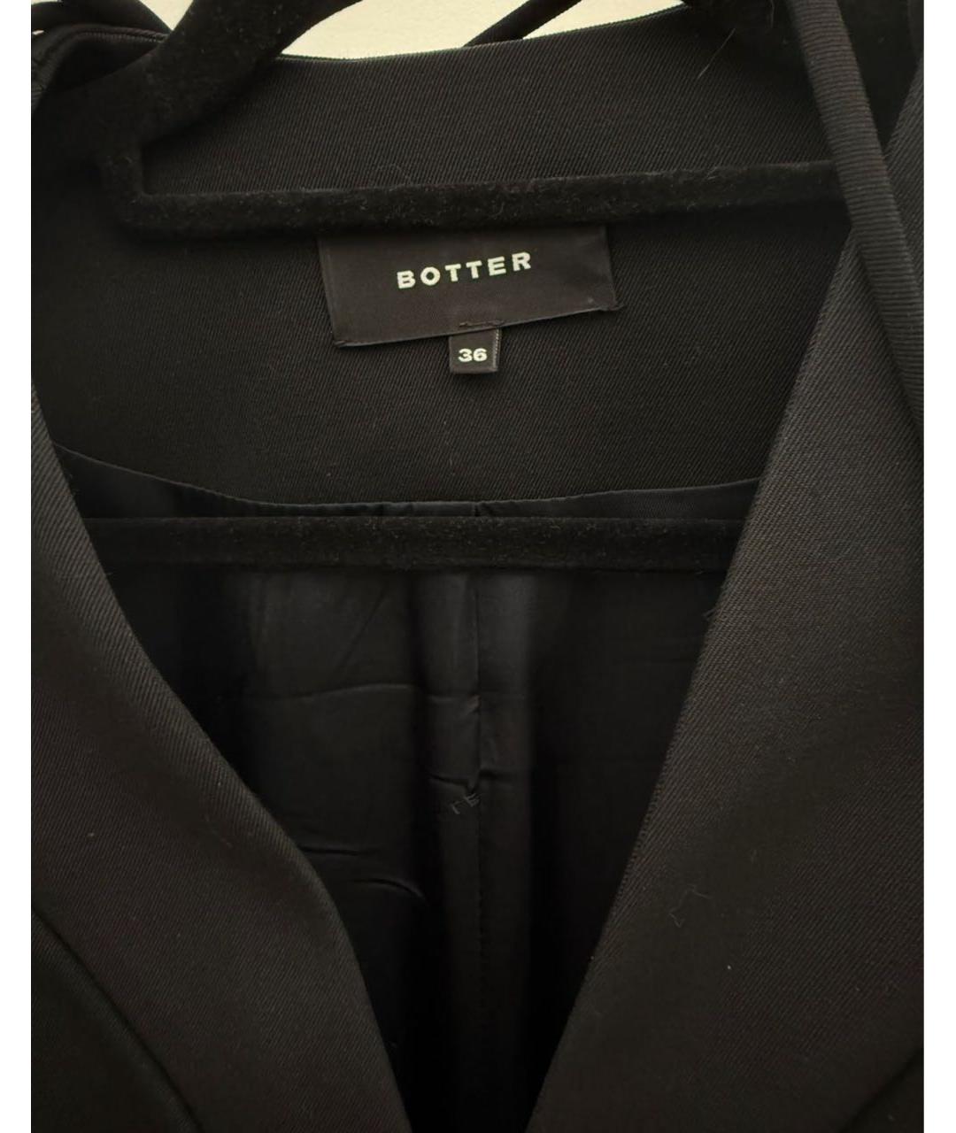 BOTTER Черный шерстяной жакет/пиджак, фото 5