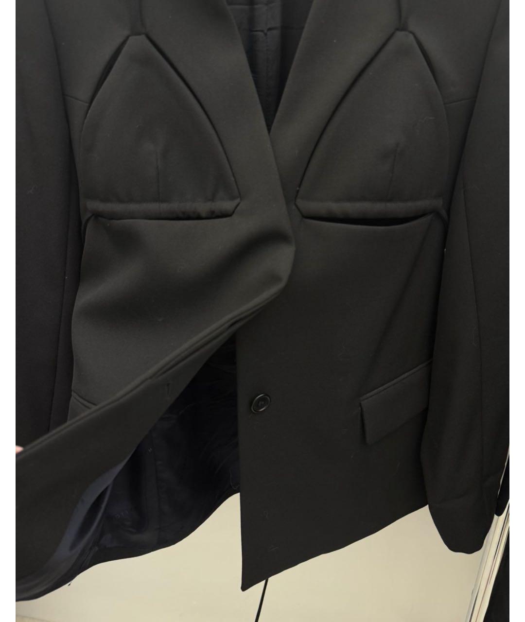 BOTTER Черный шерстяной жакет/пиджак, фото 4