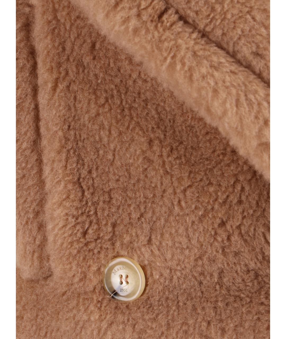 MAX MARA Бежевая шерстяная куртка, фото 3