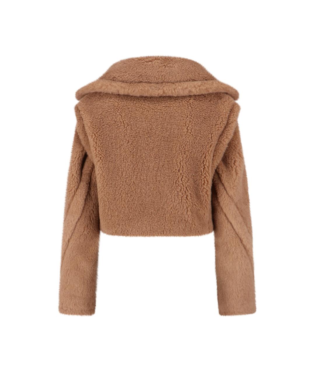 MAX MARA Бежевая шерстяная куртка, фото 2