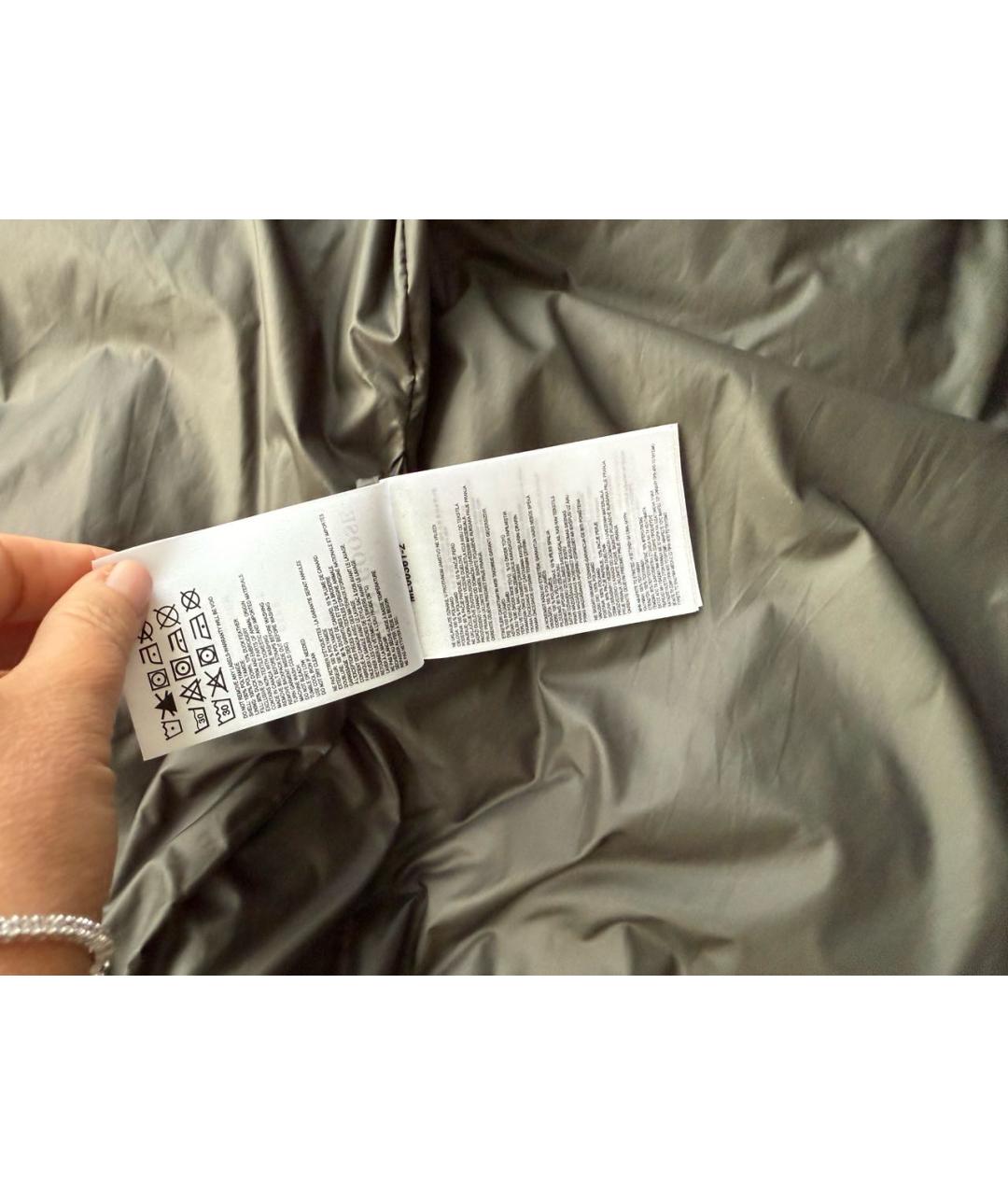 GOLDEN GOOSE DELUXE BRAND Хаки пуховик, фото 4