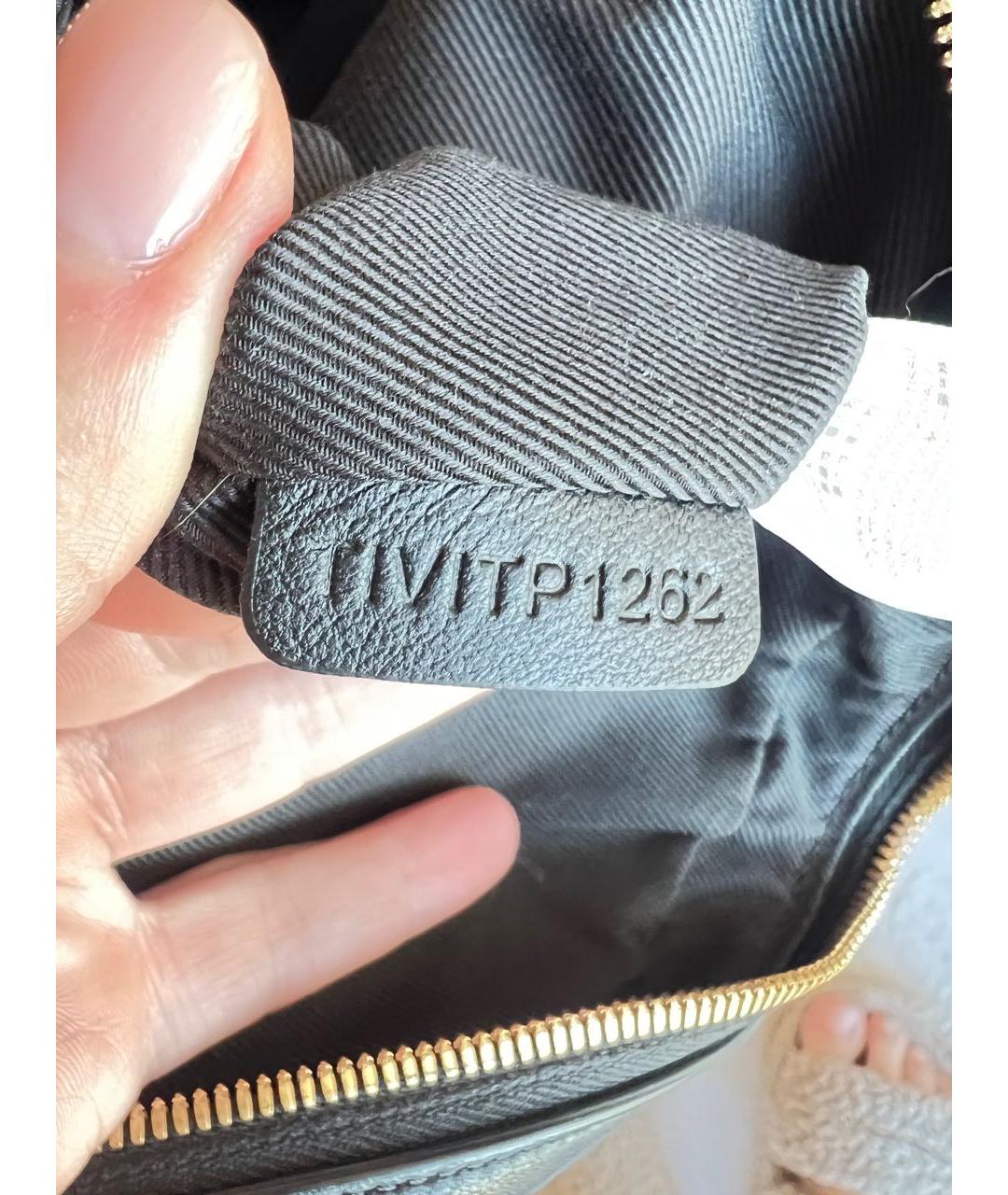 BURBERRY Черный кожаный рюкзак, фото 5