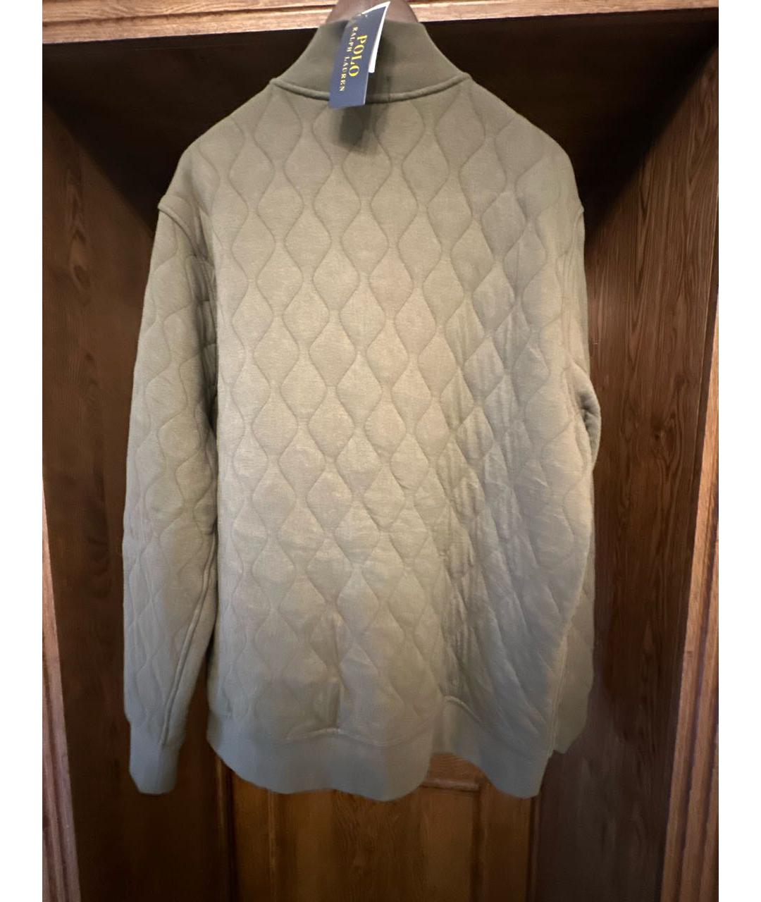 POLO RALPH LAUREN Хаки хлопковая куртка, фото 2