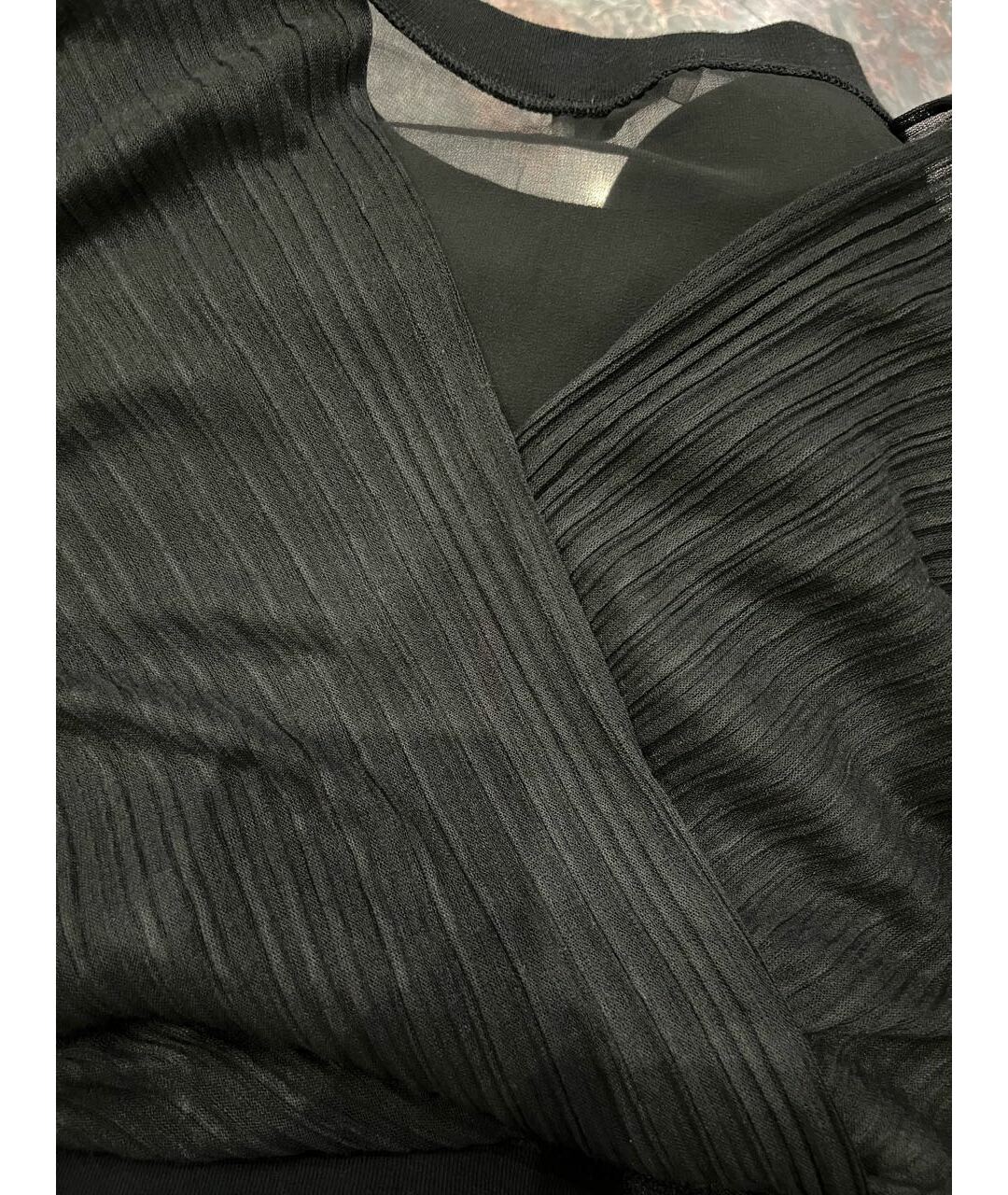 SANDRO Черный хлопковый джемпер / свитер, фото 5