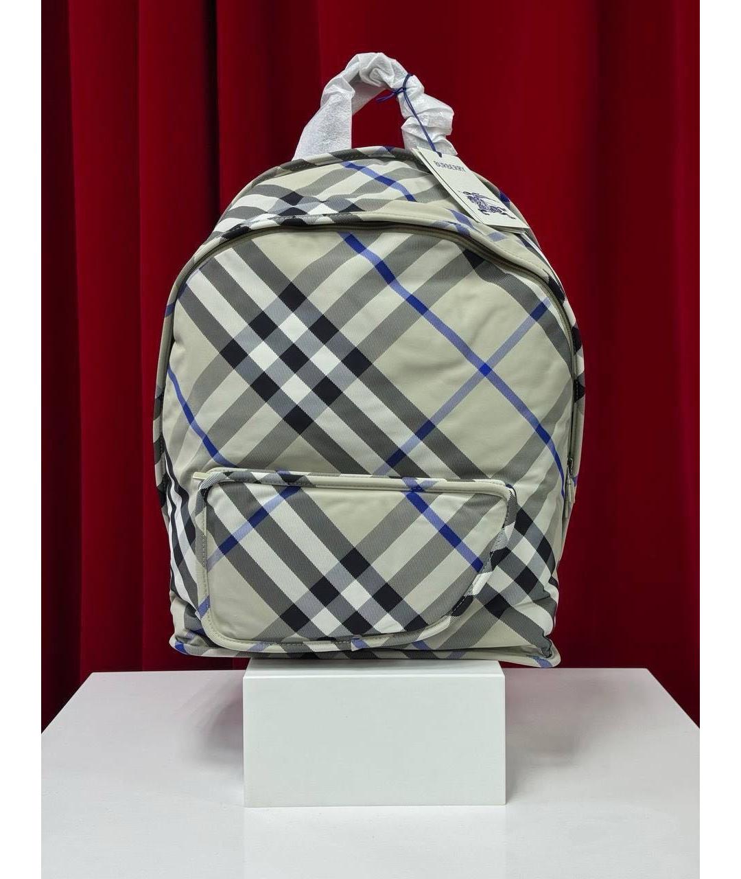 BURBERRY Бежевый рюкзак, фото 6
