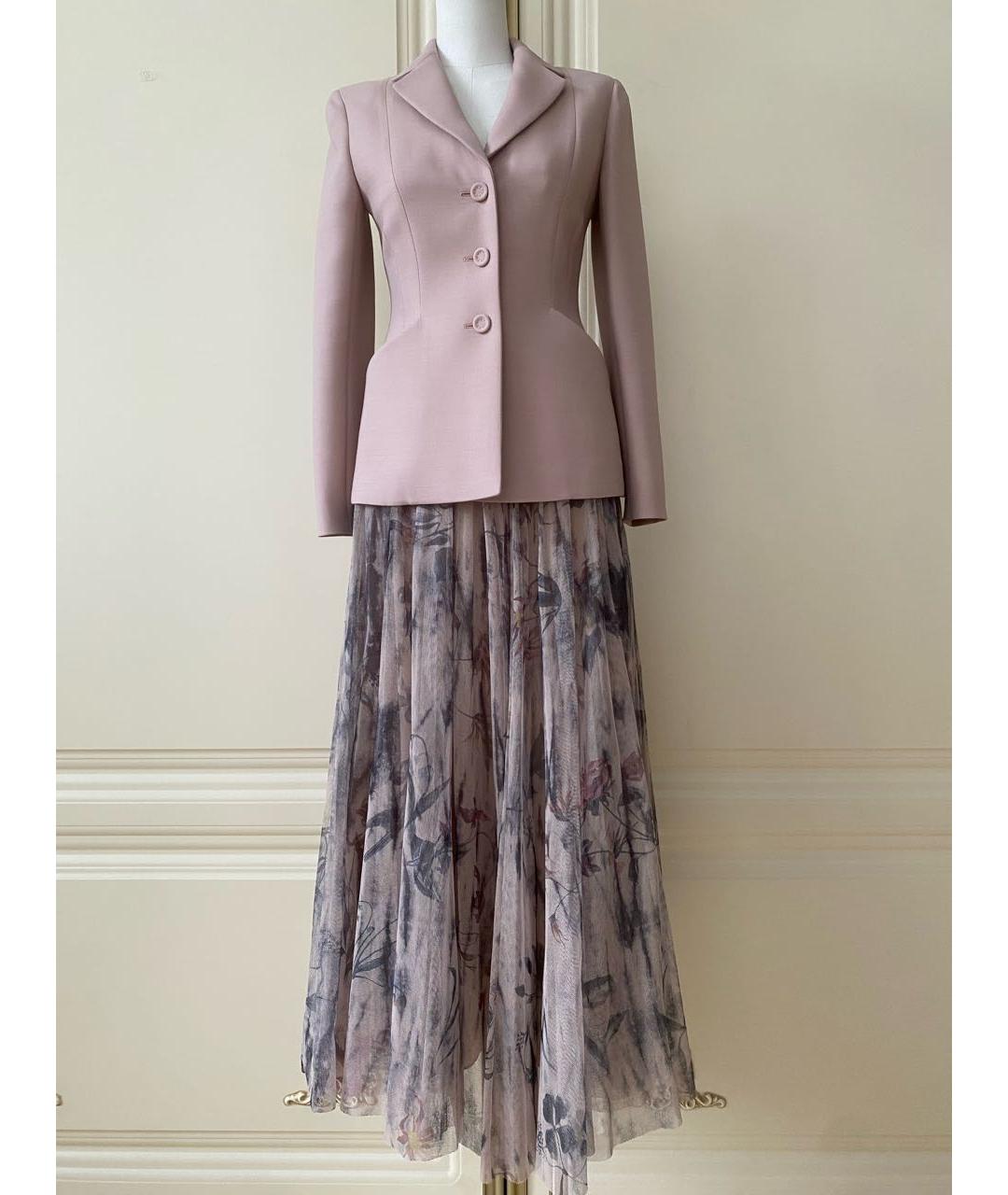 CHRISTIAN DIOR Розовый костюм с юбками, фото 8