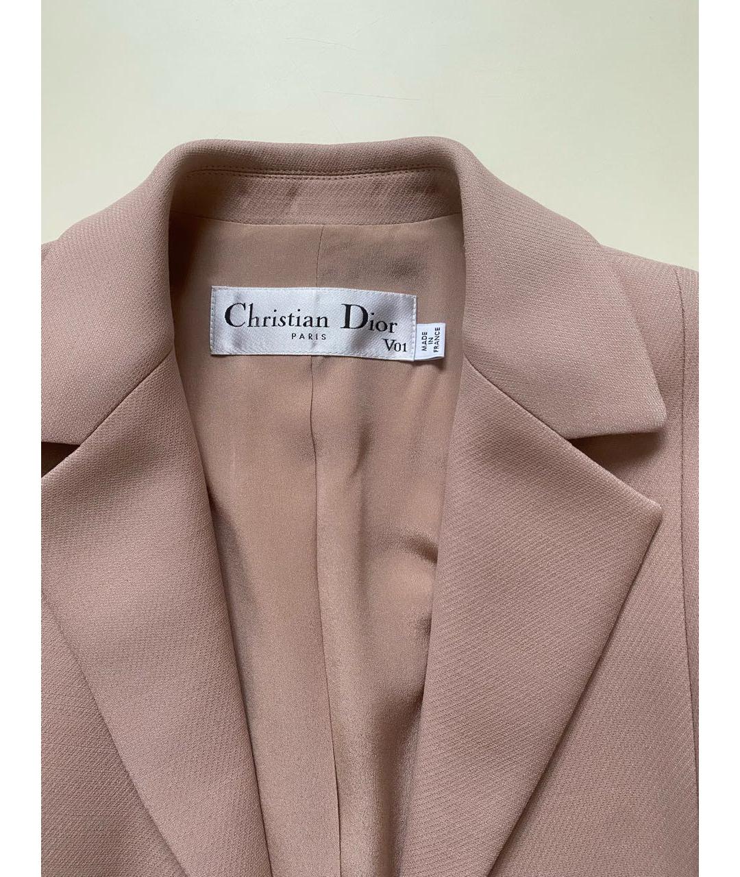 CHRISTIAN DIOR Розовый костюм с юбками, фото 4
