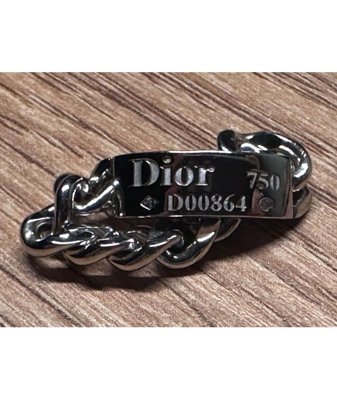 CHRISTIAN DIOR Серебряное кольцо из белого золота, фото 8