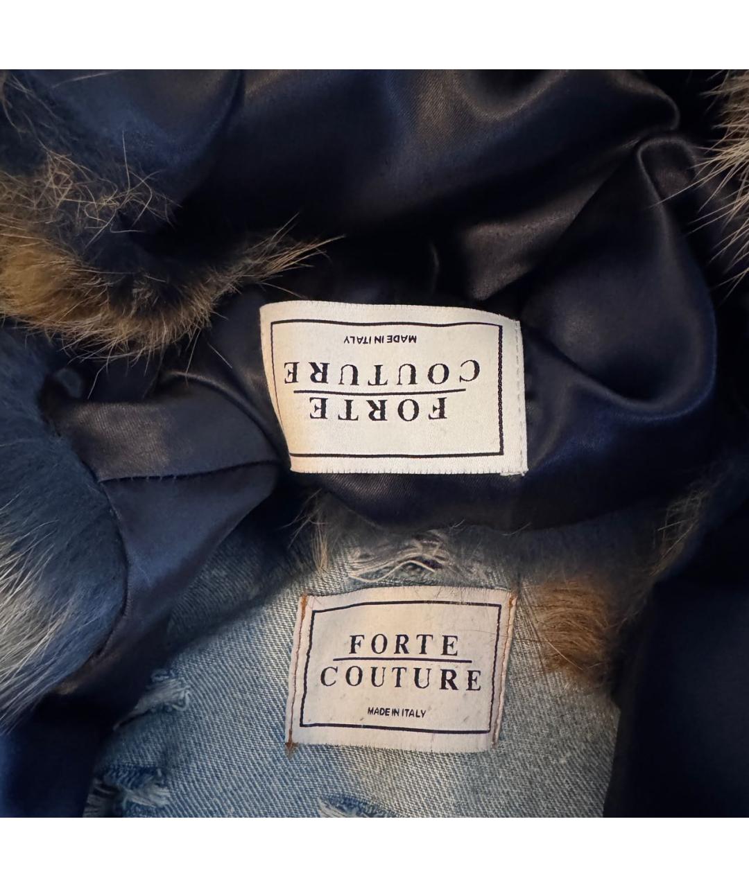 FORTE COUTURE Мульти деним куртка, фото 6