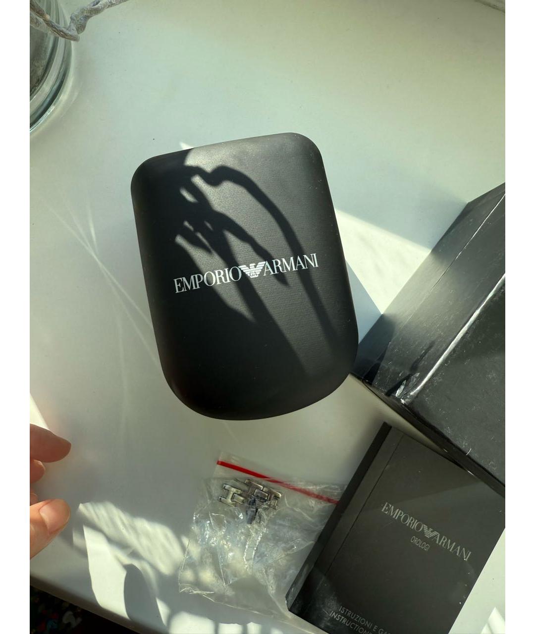 EMPORIO ARMANI Серебряные часы, фото 7