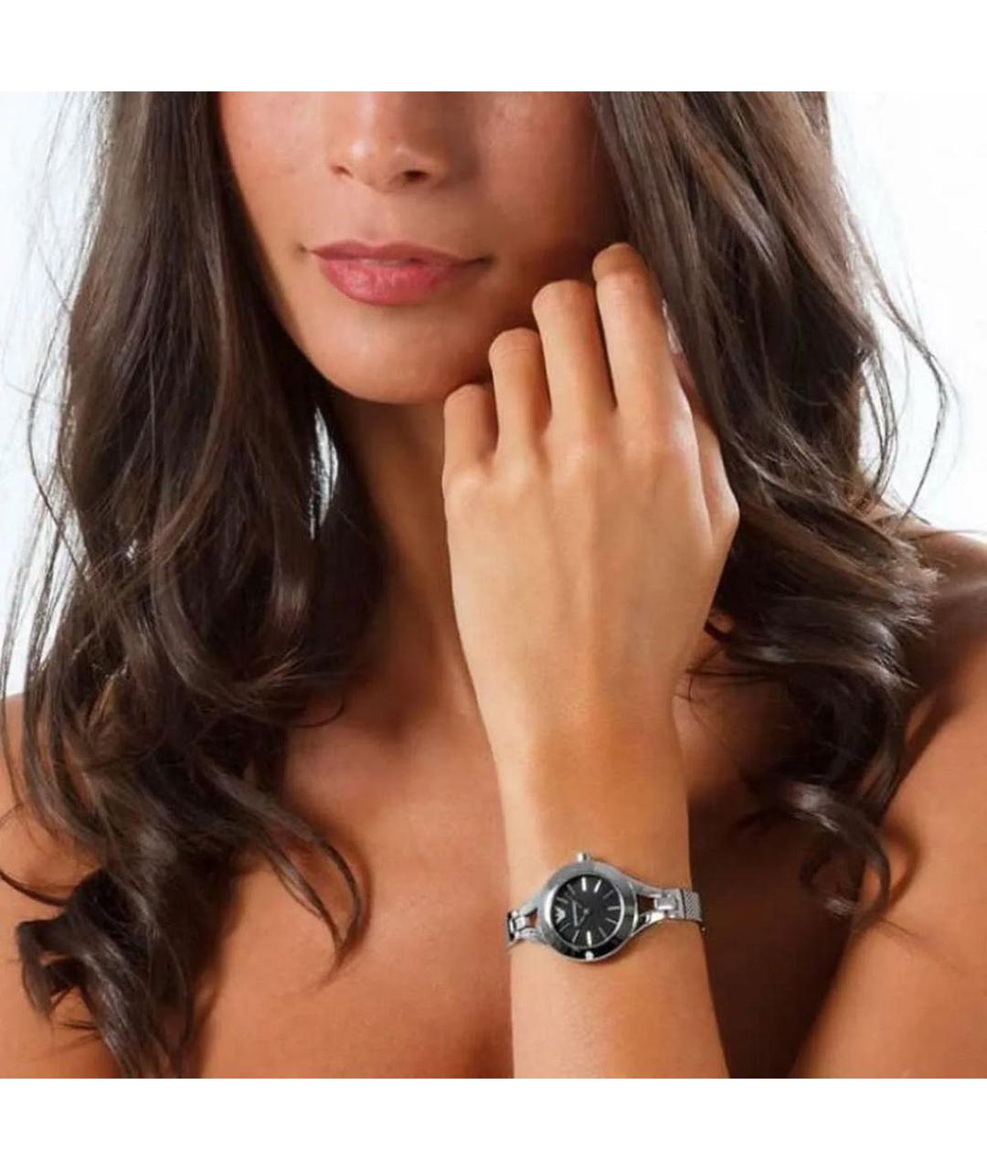 EMPORIO ARMANI Серебряные часы, фото 6