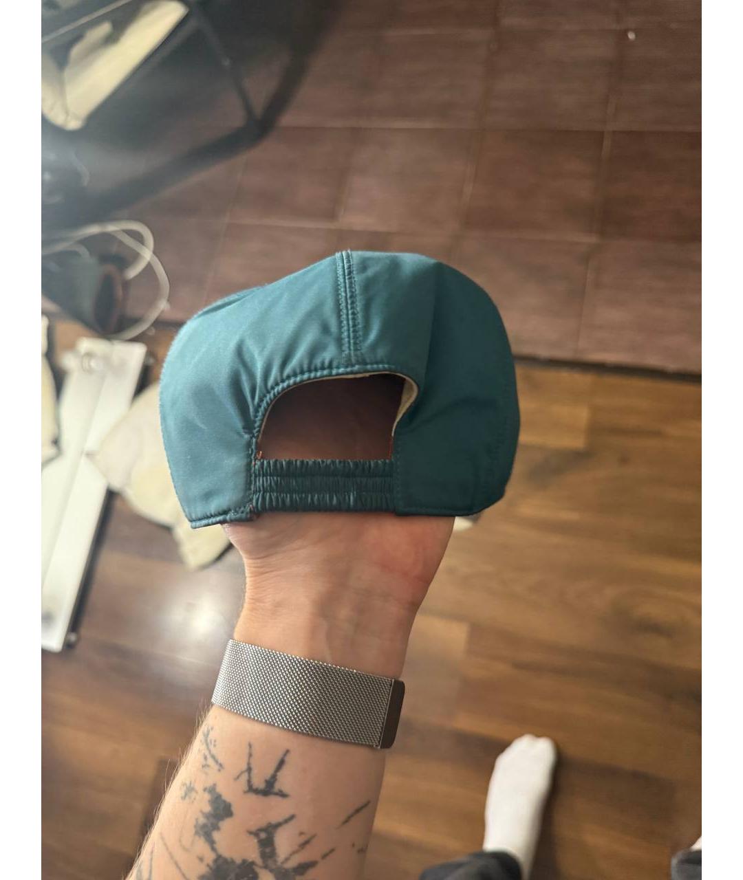 LORO PIANA Зеленая кепка/бейсболка, фото 5