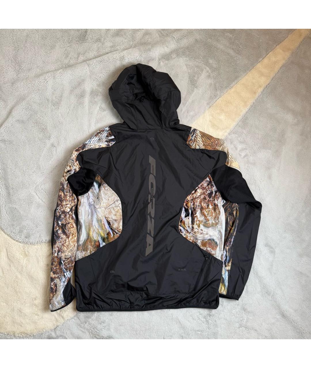 NIKELAB Черная полиэстеровая куртка, фото 3