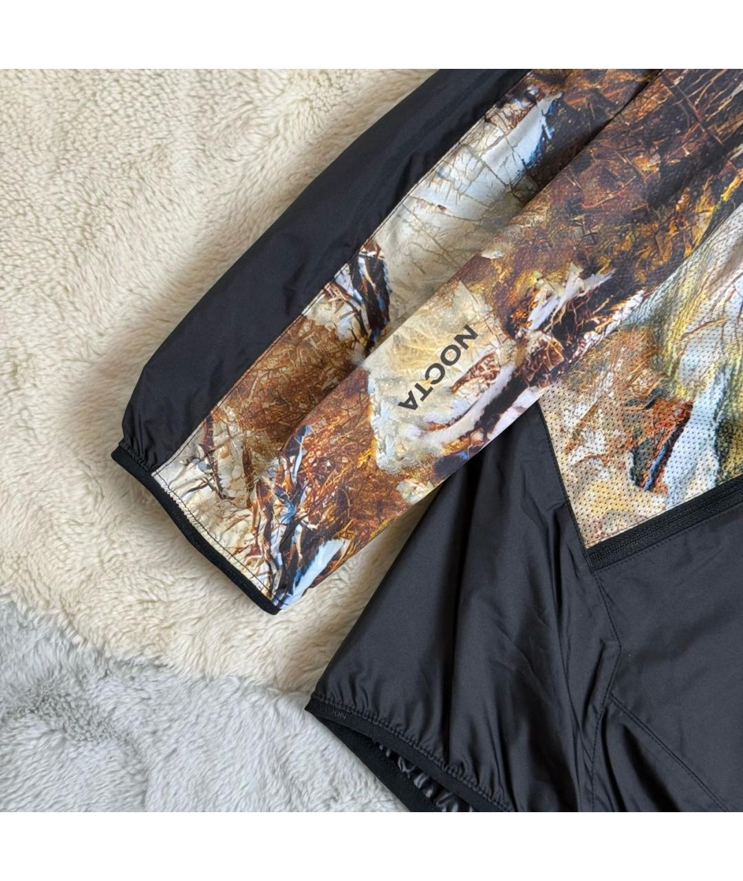 NIKELAB Черная полиэстеровая куртка, фото 4