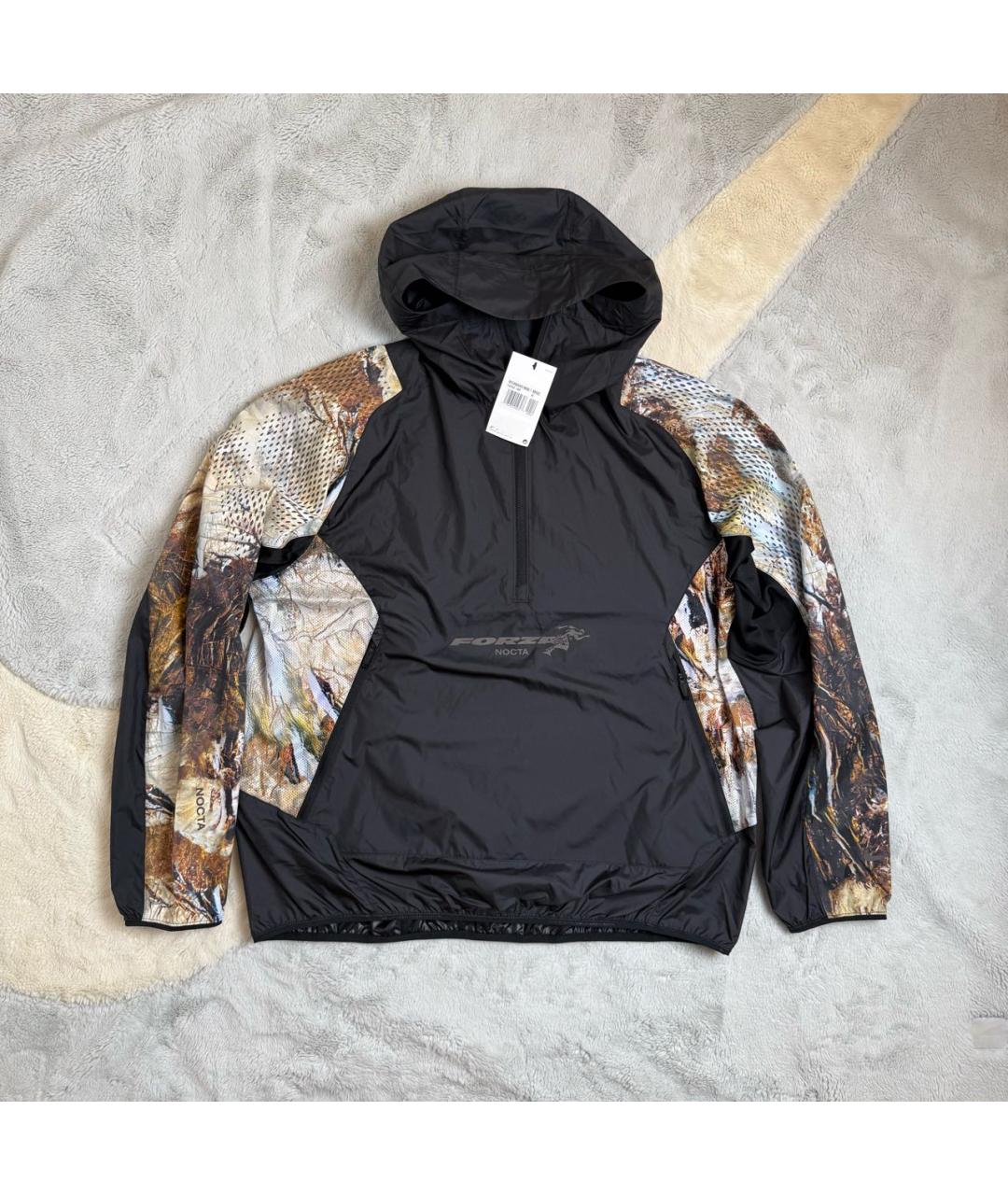 NIKELAB Черная полиэстеровая куртка, фото 2