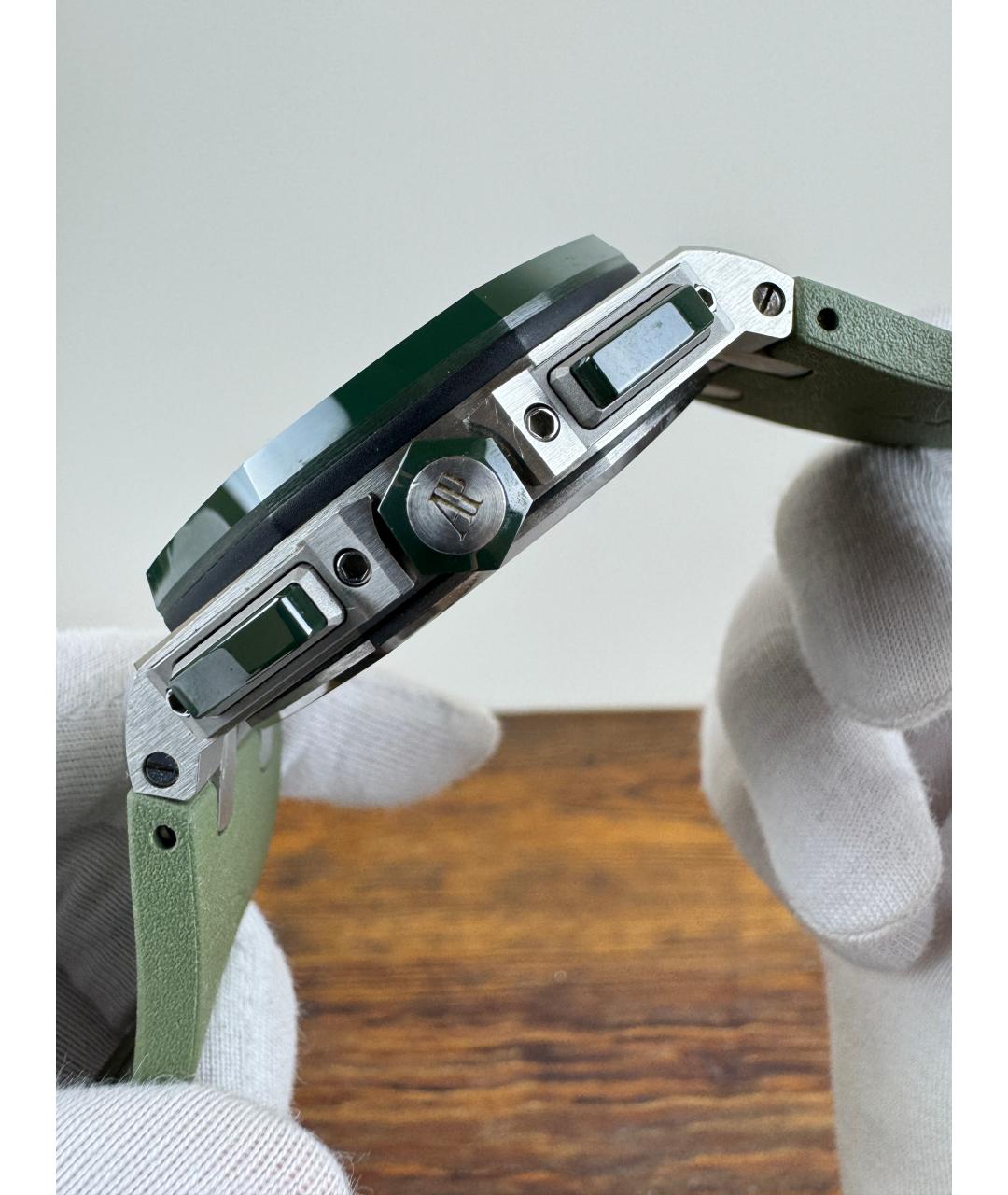 Audemars Piguet Зеленые часы, фото 4