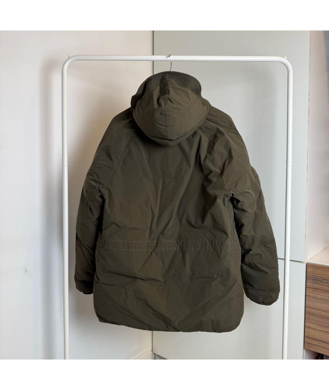 CP COMPANY Хаки полиамидовый пуховик, фото 3