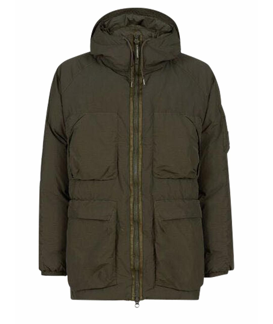 CP COMPANY Хаки полиамидовый пуховик, фото 1