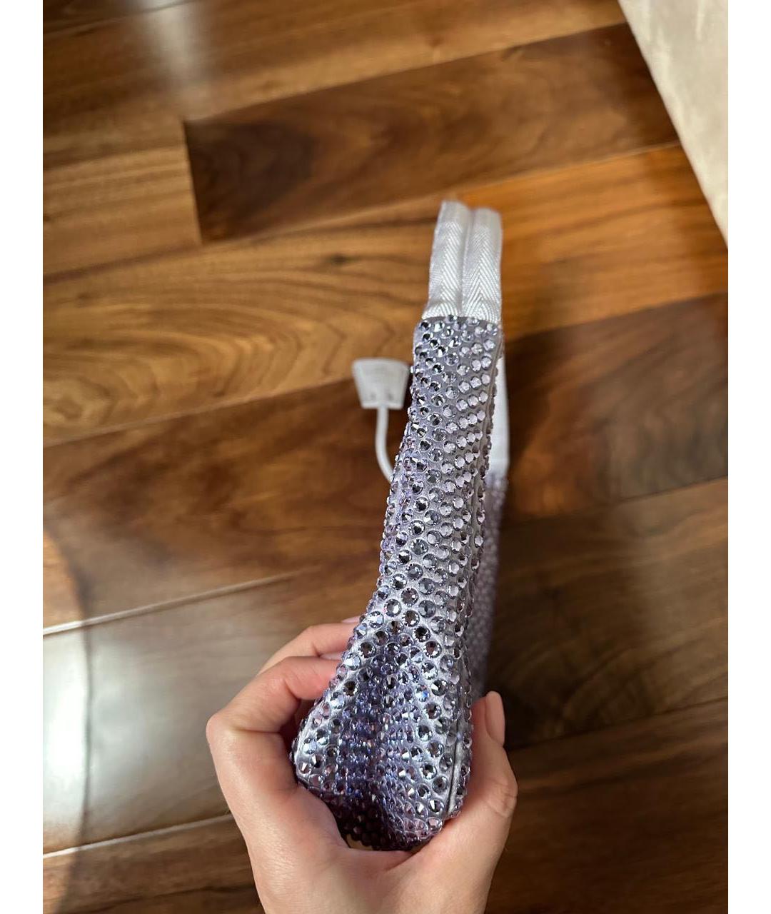 PRADA Фиолетовая сумка через плечо, фото 7