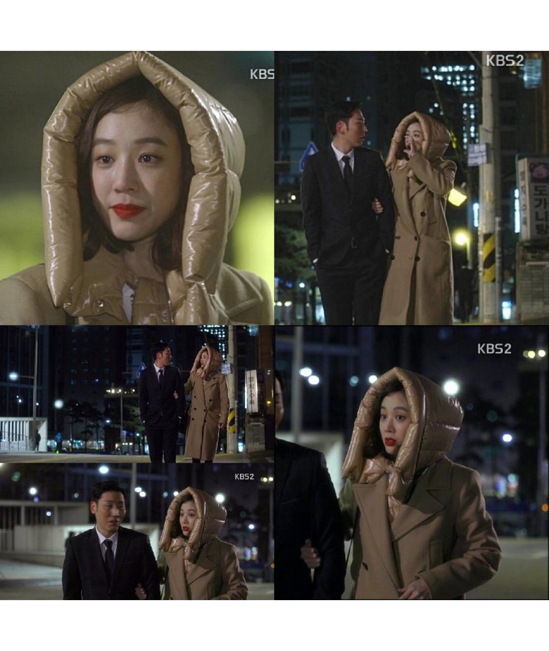 MONCLER Бежевое шерстяное пальто, фото 6