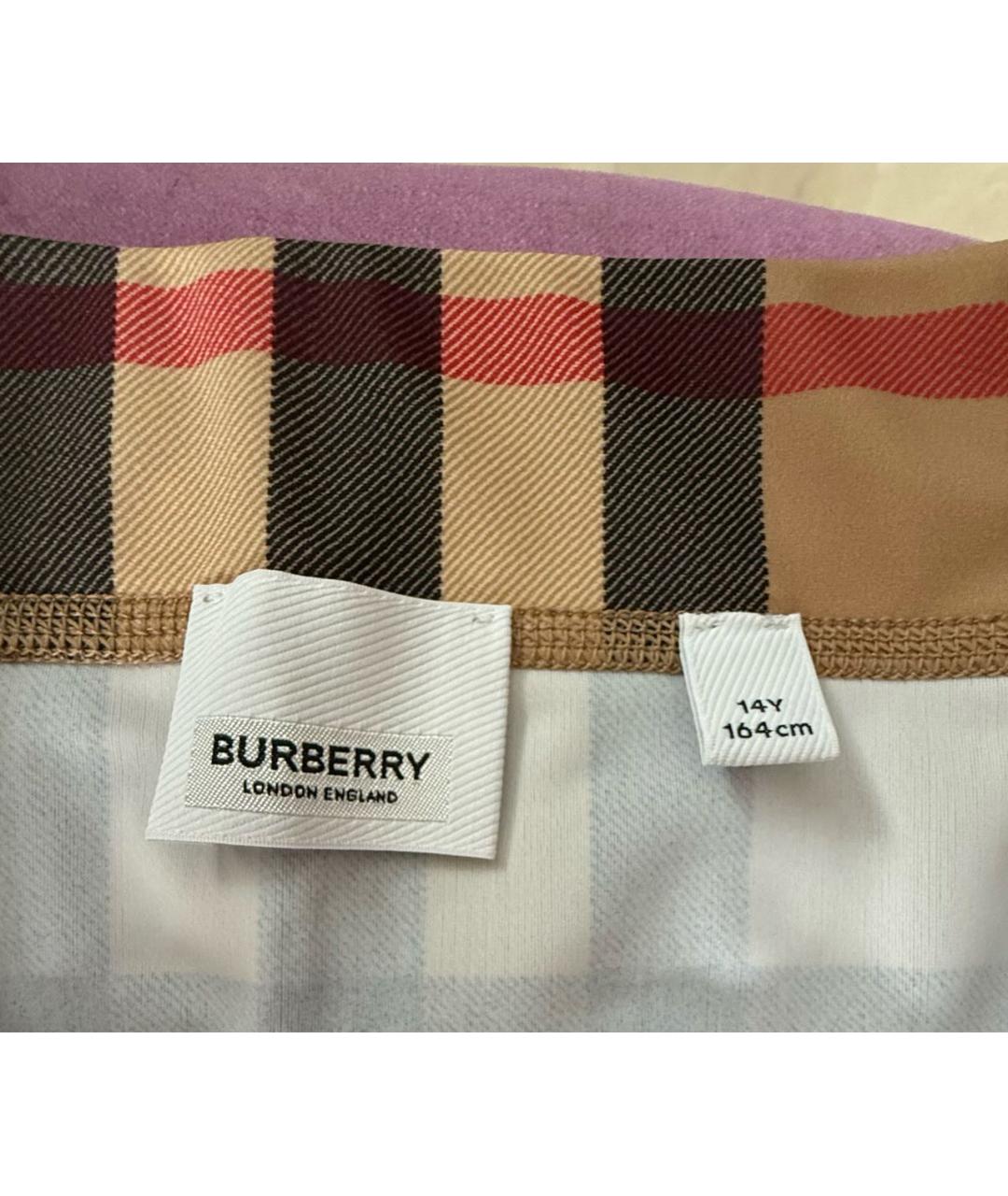 BURBERRY Мульти брюки и шорты, фото 5
