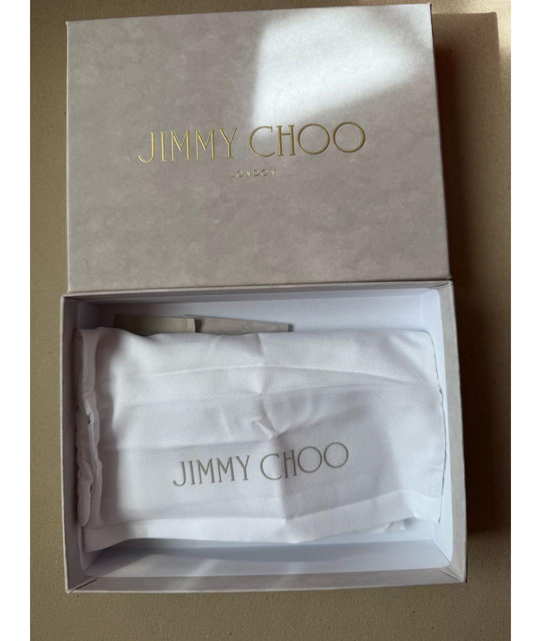 JIMMY CHOO Фуксия кошелек из экзотической кожи, фото 3