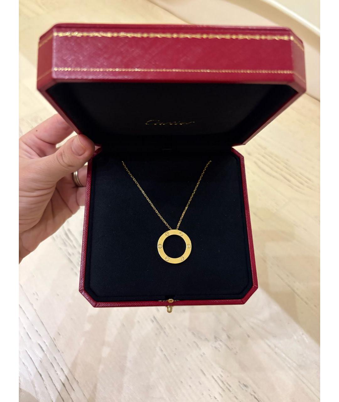 CARTIER Золотое колье из желтого золота, фото 7