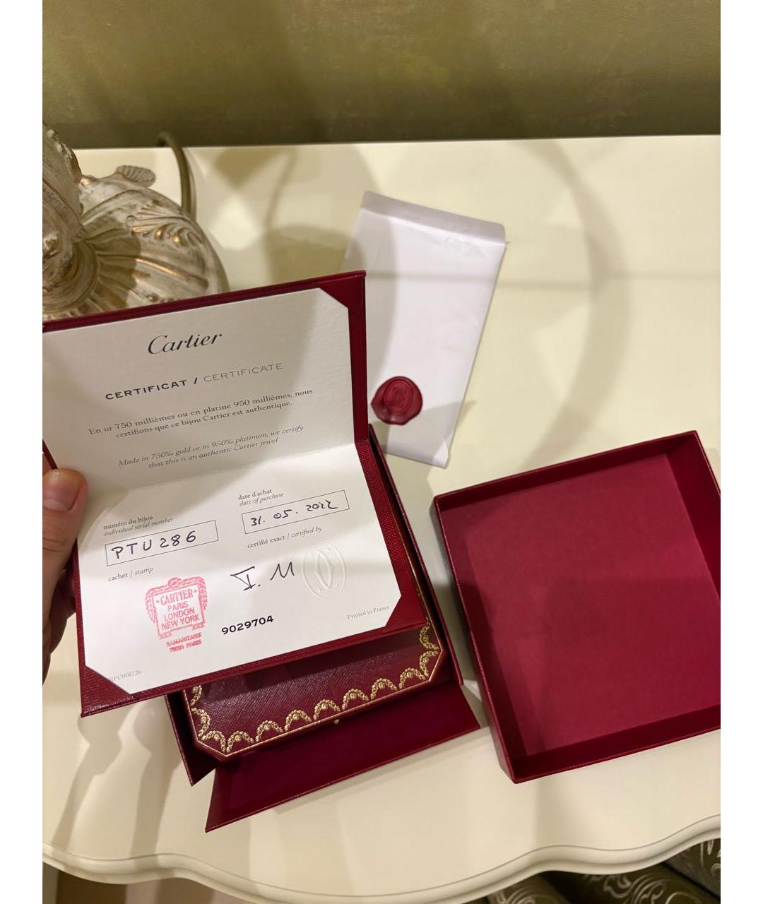 CARTIER Золотое колье из желтого золота, фото 4
