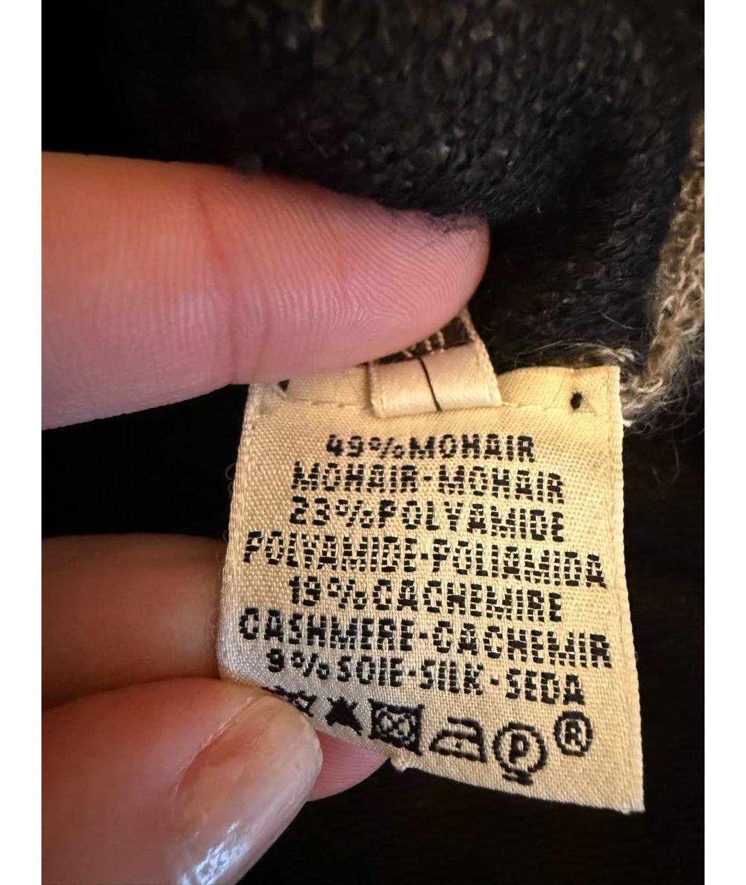 HERMES Коричневый шерстяной джемпер / свитер, фото 4