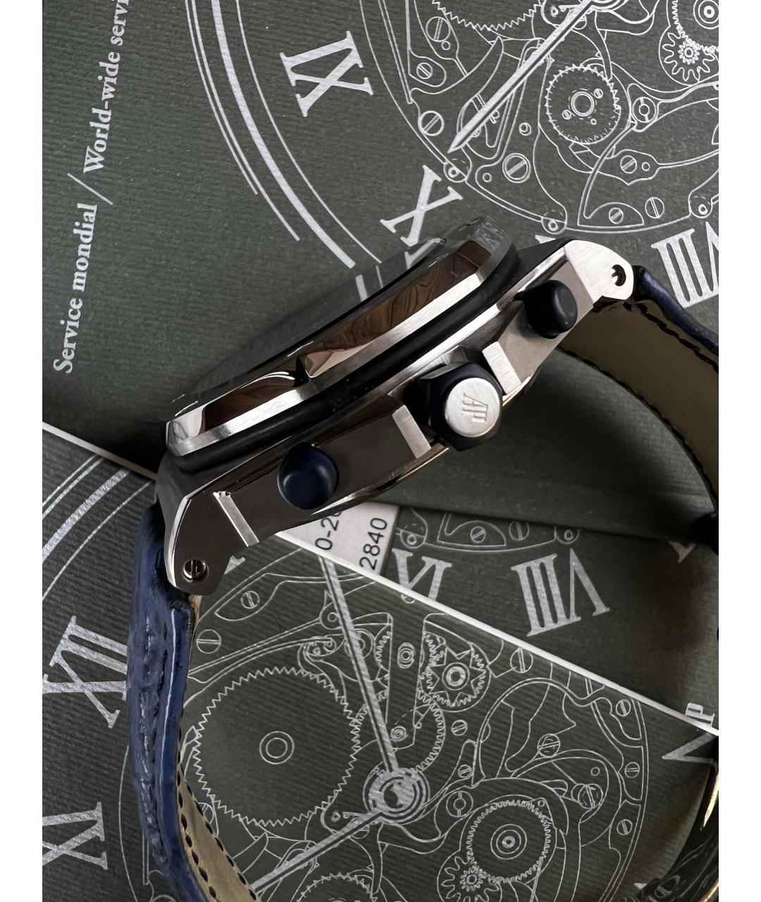 Audemars Piguet Синие часы, фото 5