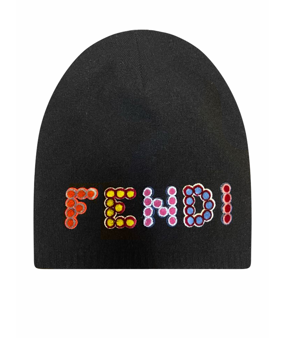FENDI Черная шапка, фото 1