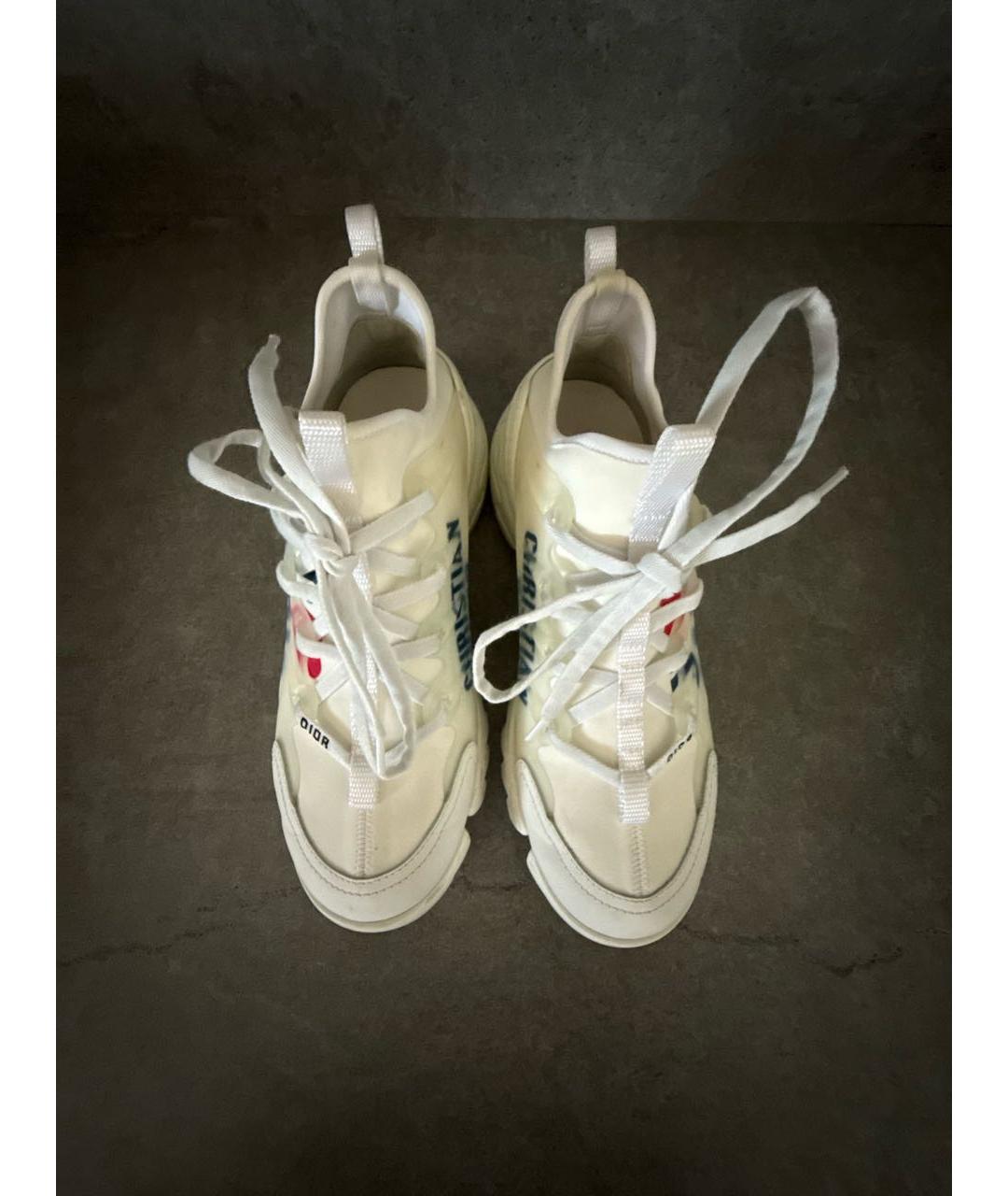 CHRISTIAN DIOR Белые кроссовки, фото 3