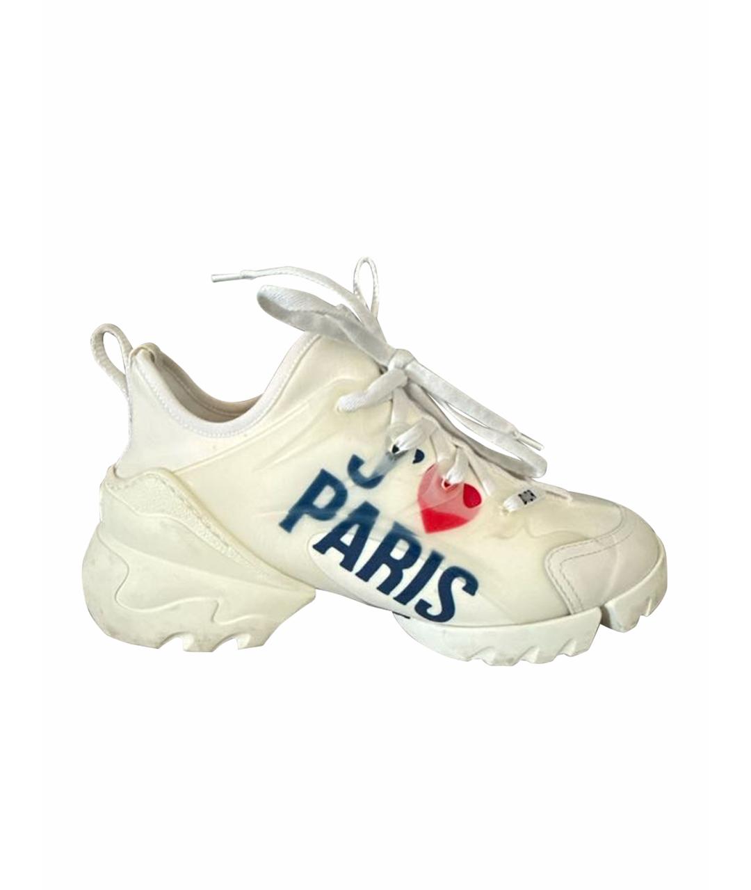 CHRISTIAN DIOR Белые кроссовки, фото 8