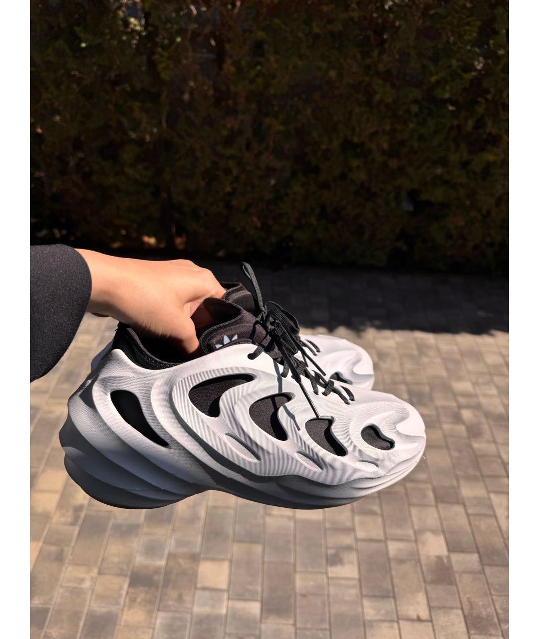 ADIDAS YEEZY Голубые резиновые кроссовки, фото 2