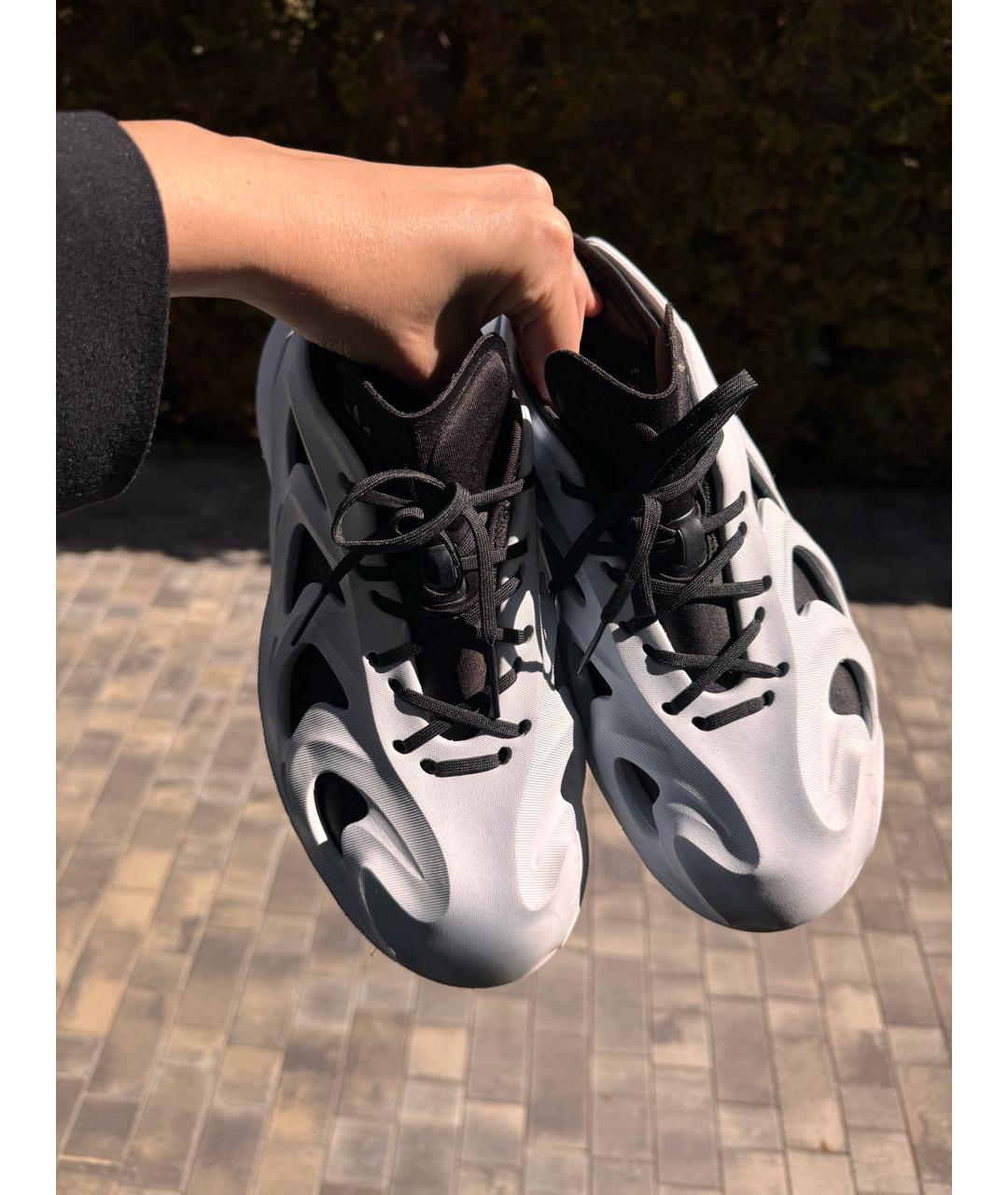 ADIDAS YEEZY Голубые резиновые кроссовки, фото 6