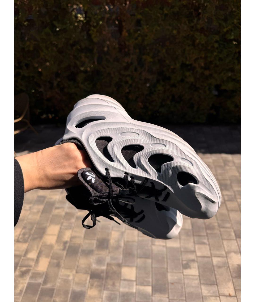 ADIDAS YEEZY Голубые резиновые кроссовки, фото 7