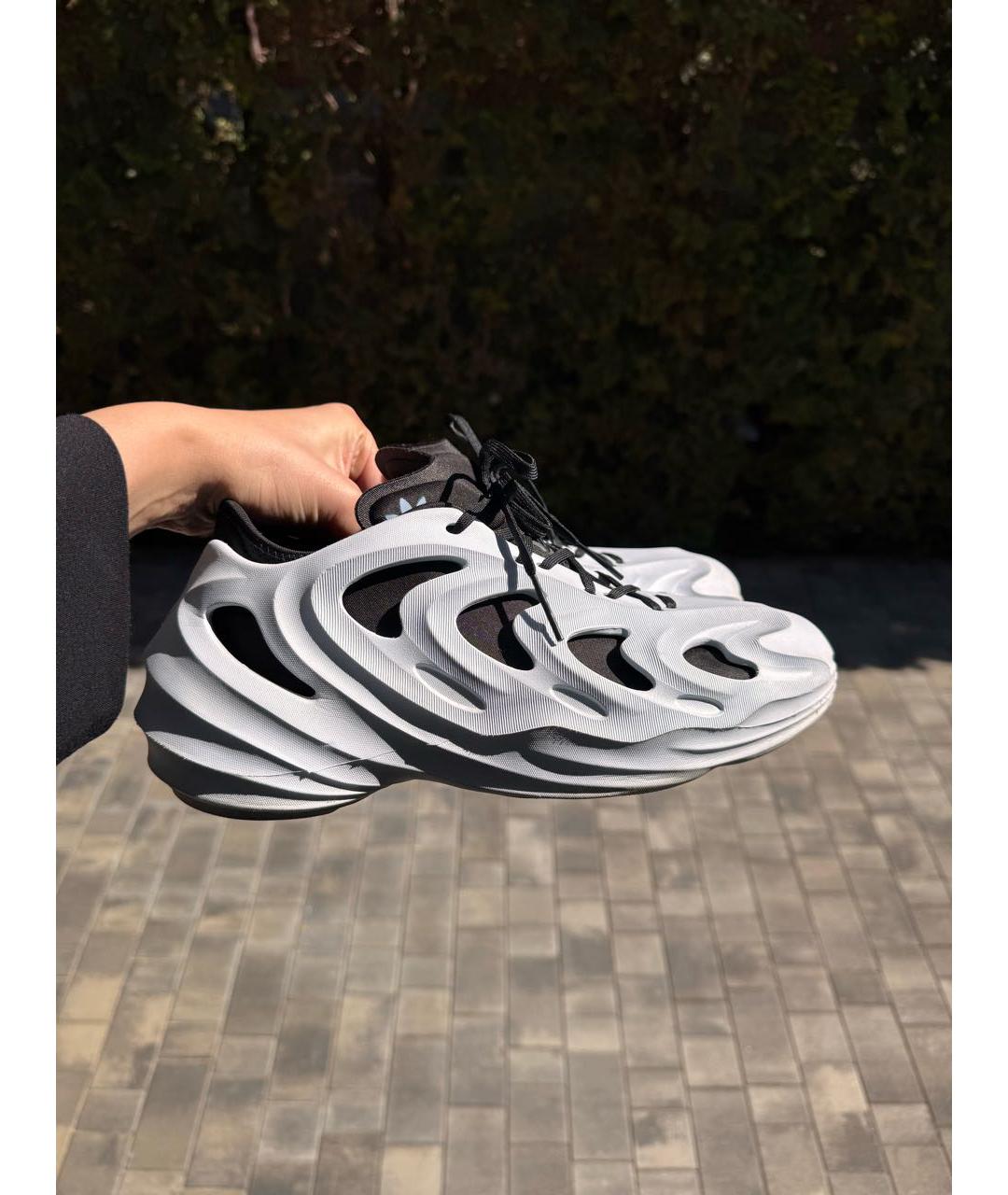 ADIDAS YEEZY Голубые резиновые кроссовки, фото 5
