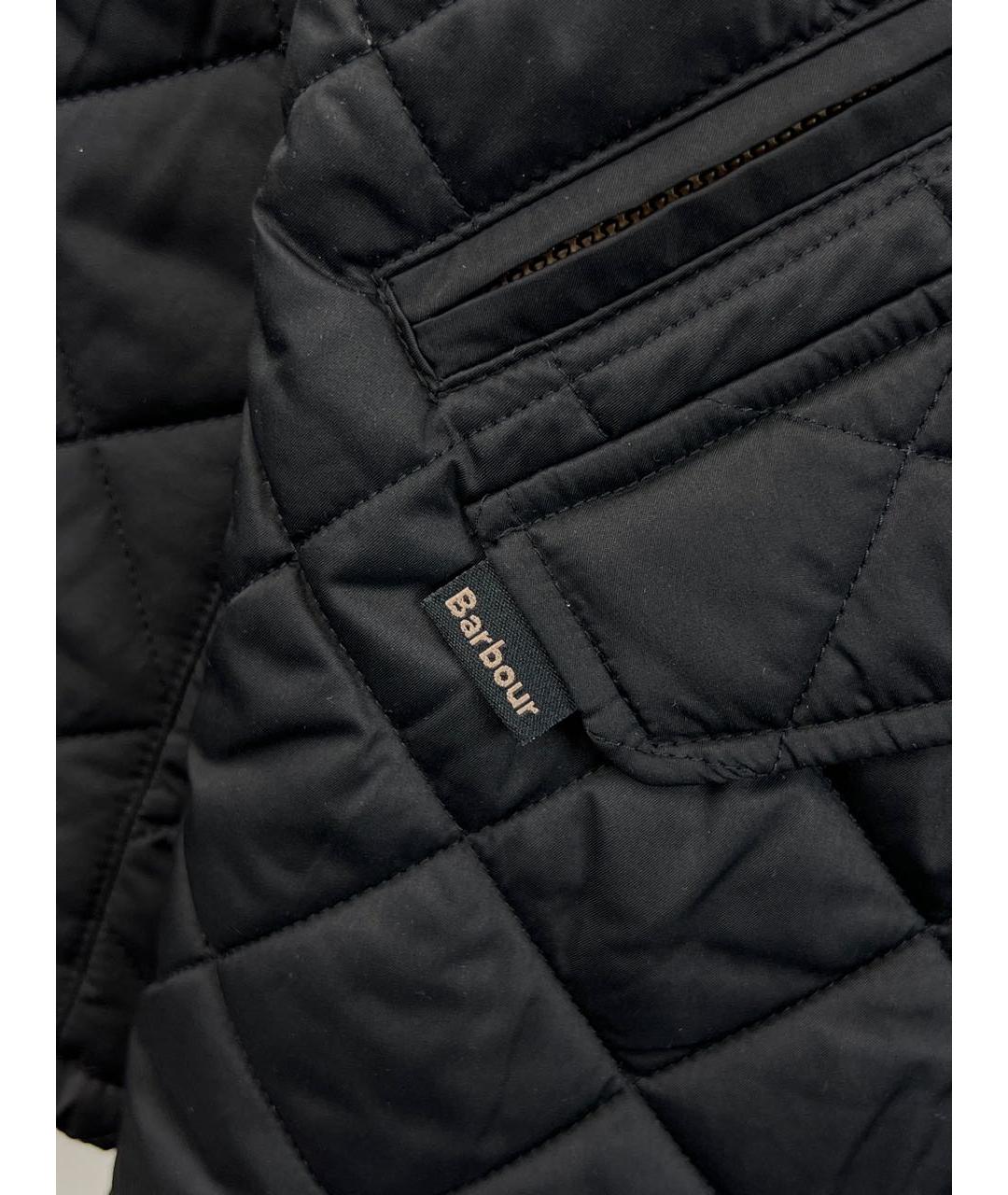 BARBOUR Черная куртка, фото 3
