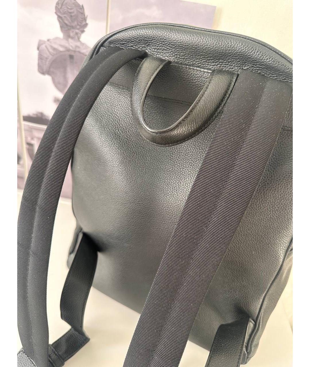 CHRISTIAN DIOR Синий кожаный рюкзак, фото 4